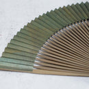 [手風扇] Ibushi＃2綠色7.5太陽（風扇袋裝）|京都折疊迷| Yasuto Yonehara