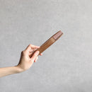 [HAND FAN] HAKUSAI GRAYISH PINK (SHORT FABRIC) 6.5 SUN | KYOTO FOLDING FANS| YASUTO YONEHARA