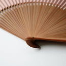 [HAND FAN] HAKUSAI GRAYISH PINK (SHORT FABRIC) 6.5 SUN | KYOTO FOLDING FANS| YASUTO YONEHARA