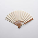 [HAND FAN] HAKUSAI BEIGE 6.5 SUN | KYOTO FOLDING FANS| YASUTO YONEHARA