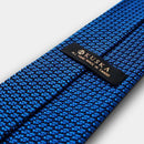 [NECKTIE] GARZA TIE (TANGO BLUE) | KUSKA | HAND WOVEN