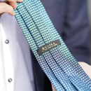 [NECKTIE] GARZA TIE (SAX) | KUSKA | HAND WOVEN