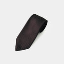 [NECKTIE] GARZA TIE (DARK BROWN) | KUSKA | HAND WOVEN