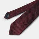 [NECKTIE] GARZA TIE (WINE) | KUSKA | HAND WOVEN