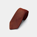 [NECKTIE] GARZA TIE (ORANGE) | KUSKA | HAND WOVEN