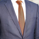 [NECKTIE] GARZA TIE (ORANGE) | KUSKA | HAND WOVEN