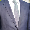 [NECKTIE] GARZA TIE (WHITE GREY) | KUSKA | HAND WOVEN