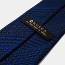 [NECKTIE] TANGO JACQUARD TIE (NAVY) | KUSKA | HAND WOVEN