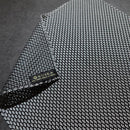 [수석] 가자 포켓 스퀘어 (화이트 그레이) | 쿠스카 | 손으로 짠