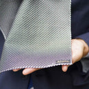 [수석] 가자 포켓 스퀘어 (화이트 그레이) | 쿠스카 | 손으로 짠