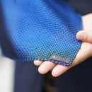 [CHIEF] GARZA POCKET SQUARE (TANGO BLUE) | KUSKA | HAND WOVEN