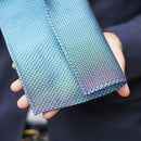 [CHIEF] GARZA POCKET SQUARE (SAX) | KUSKA | HAND WOVEN