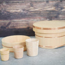 [SAKE CUP] YOSHINO CEDAR GUINOMI SAKE CUP (S) | KYO SASHIMONO (JOINERY)