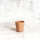 [Sake Cup] Yoshino Cedar Guinomi Sake Cup (M) | Kyo Sashimono (Joinery)