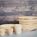 [Sake Cup] Yoshino Cedar Guinomi Sake Cup (M) | Kyo Sashimono (Joinery)