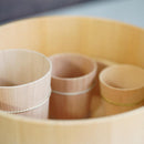 [Cup] Kondo Free Cup 2.4 Sun Yoshino-Sugi | Kyo Sashimono (Joinery)
