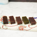 [아 트 보드, 식기 세트] 4 개 Kemonode 2 ~ 5 호 타일 | 교토 Yuzen 염색