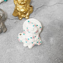 [RACCOON FIGURINE]   TANUTANU FLOWER (PINK) FEMALE  | SHIGARAKI WARE