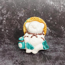 [RACCOON FIGURINE] TANUTANU LIKE KOKUTANI (YELLOW) FEMALE | SHIGARAKI WARE