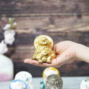 [RACCOON FIGURINE] TANUTANU (GOLD) MALE | SHIGARAKI WARE