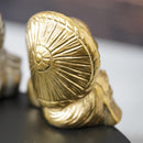 [RACCOON FIGURINE] TANUTANU (GOLD) MALE | SHIGARAKI WARE