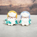 [라쿤 입상] YAMASHO TOUKI 라쿤 입상 TANUTANU LIKE KOKUTANI SET | 시가 라키 도자기