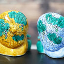 [라쿤 입상] YAMASHO TOUKI 라쿤 입상 TANUTANU LIKE KOKUTANI SET | 시가 라키 도자기