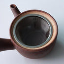 [JAPANESE TEA POT] BRONZE-RED | SHIGARAKI WARE