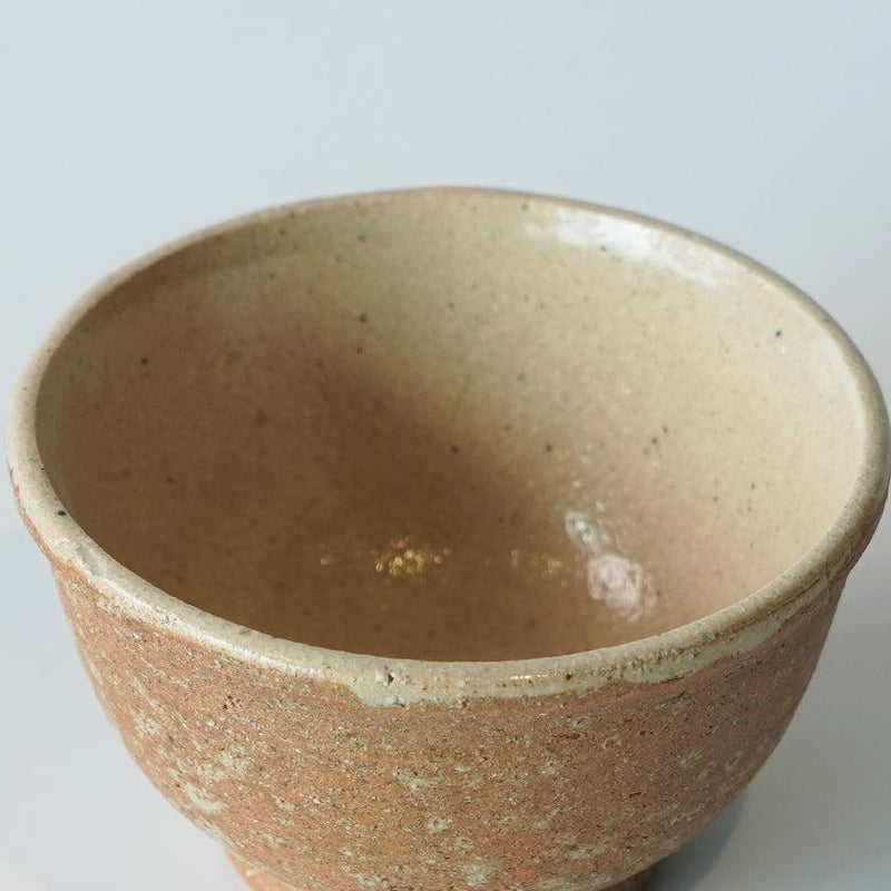[JAPANESE TEA CUP] REDDISH-BROWN | SHIGARAKI WARE