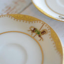 [MUG (CUP)] OKURA ART CHINA MERRY-GO-ROUND COFFEE CUP & SAUCER SET(2 PIECES EACH) | CERAMICS