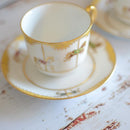 [MUG (CUP)] OKURA ART CHINA MERRY-GO-ROUND COFFEE CUP & SAUCER, PLATE SET(2 PIECES EACH) | CERAMICS