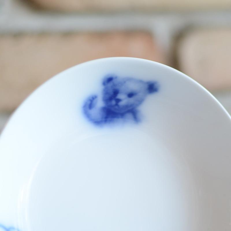[SMALL DISH (PLATE)] OKURA ART CHINA MY LITTLE BEAR FRUIT BOWL | CERAMICS