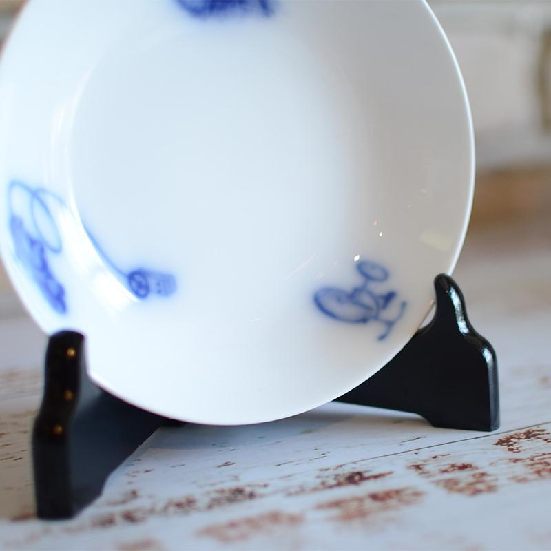 [작은 접시 (플레이트)] 오쿠라 아트 중국 내 작은 곰 과일 그릇 | 세라믹