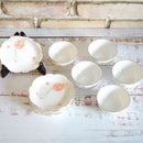 [日本茶杯] Okura Art China花球日本茶杯，花形小板（每5件）|陶瓷