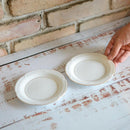 [SMALL DISH (PLATE)] OKURA ART CHINA GOLD LINE SMALL CAKE PLATE (2-PIECE SET) | CERAMICS