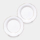 [SMALL DISH (PLATE)] OKURA ART CHINA GOLD LINE SMALL CAKE PLATE (2-PIECE SET) | CERAMICS