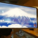 [WALL DECOR (WALL ART)] OKURA ART CHINA PORCELAIN FRAME -SAKURA & MT. FUJI- | CERAMICS