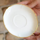 [MUG (CUP)] OKURA ART CHINA WHITE MASTERPIECE CUP & SAUCER | CERAMICS