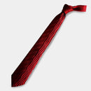 [PLEATS TIE] HERRINGBONE RED | NEKADO | NISHIJIN ORI (TEXTILES)