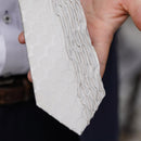 [Pleats Tie]圓點白色| Nekado | Nishijin Ori（紡織品）