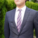 [tie pleats] หลายลายสีชมพู | Nekado | Nishijin Ori (สิ่งทอ)