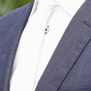 [tie pleats] ซาตินสีขาว | Nekado | Nishijin Ori (สิ่งทอ)