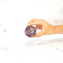 [SAKE GLASS] GUINOMI KIKU YARAI (RED) | KIRIKO