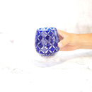 [แก้ว] Kiku Shippo (สีน้ำเงิน) | คิริโกะ