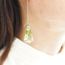[PIERCED EARRINGS] AMERICAN PIERCED EARRINGS -seika- (GREEN) 2 PIECES | KIRIKO | RINZEN