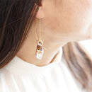 [刺耳的耳環]美國刺耳的耳環-Seika-（Amber）2件| Kiriko |精靈