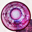 [사케 유리] 차가운 술 유리 유리 ginwan no hana (분홍색) | 키리코