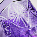 [ROCKS GLASS] GINWAN NO HANA (GOLD & PURPLE) | KIRIKO