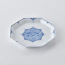 [PLATE (PLATTER)] HAKKAKU-5SUN BOTAN-KARAKUSA | MIKAWACHI WARE | HIRADOSHOUZAN