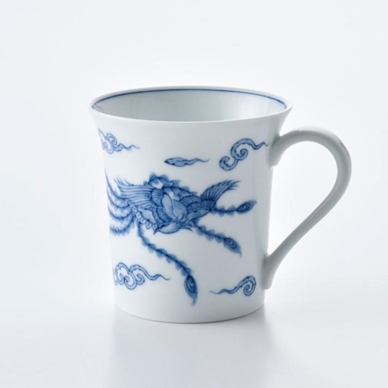 [แก้ว (ถ้วย)] Hiradoshouzan ฟรี Mug Phoenix | เครื่อง mikawachi